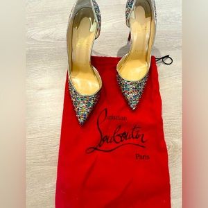 Christian Louboutin, only worn twice